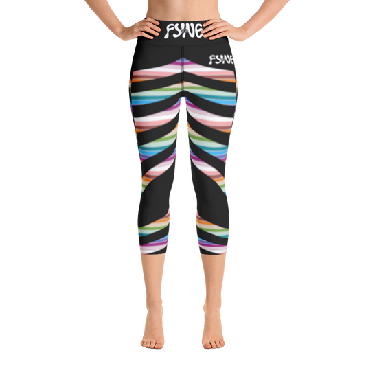 Fyne Milk S81 Capri Yoga Leggings