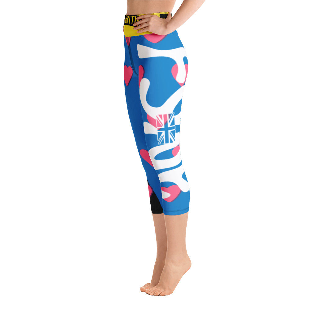 Fyne Milk S71 Capri Yoga Leggings