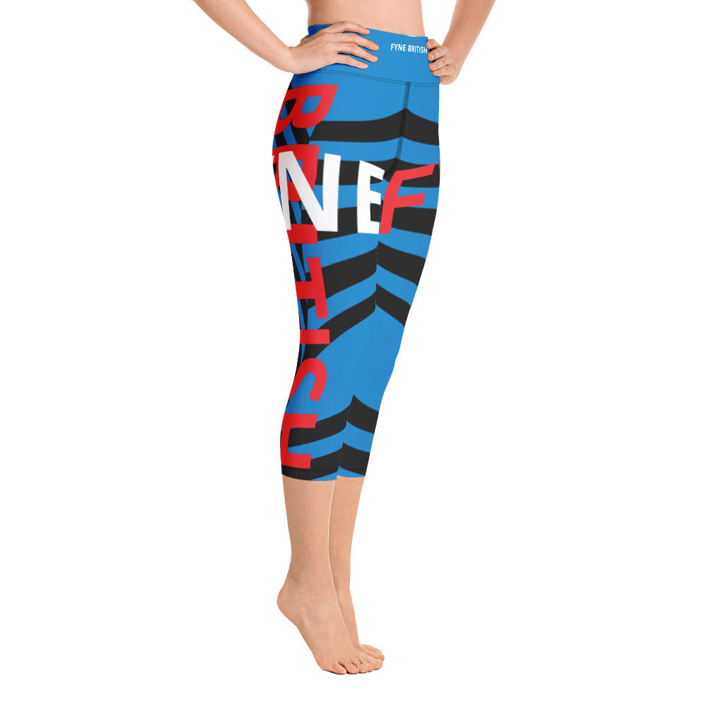 Fyne British L02 Capri Yoga Leggings