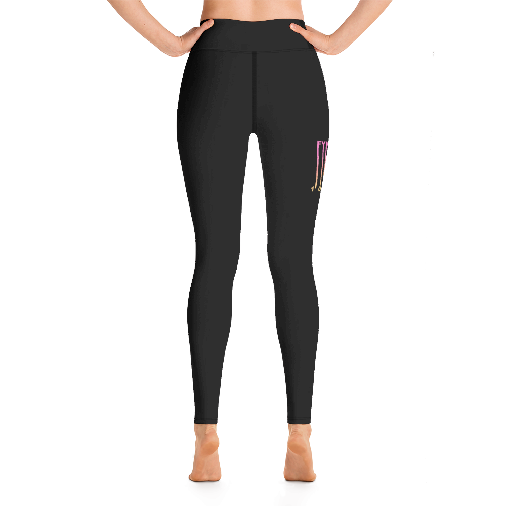 Fyne Zebra Code Yoga Leggings