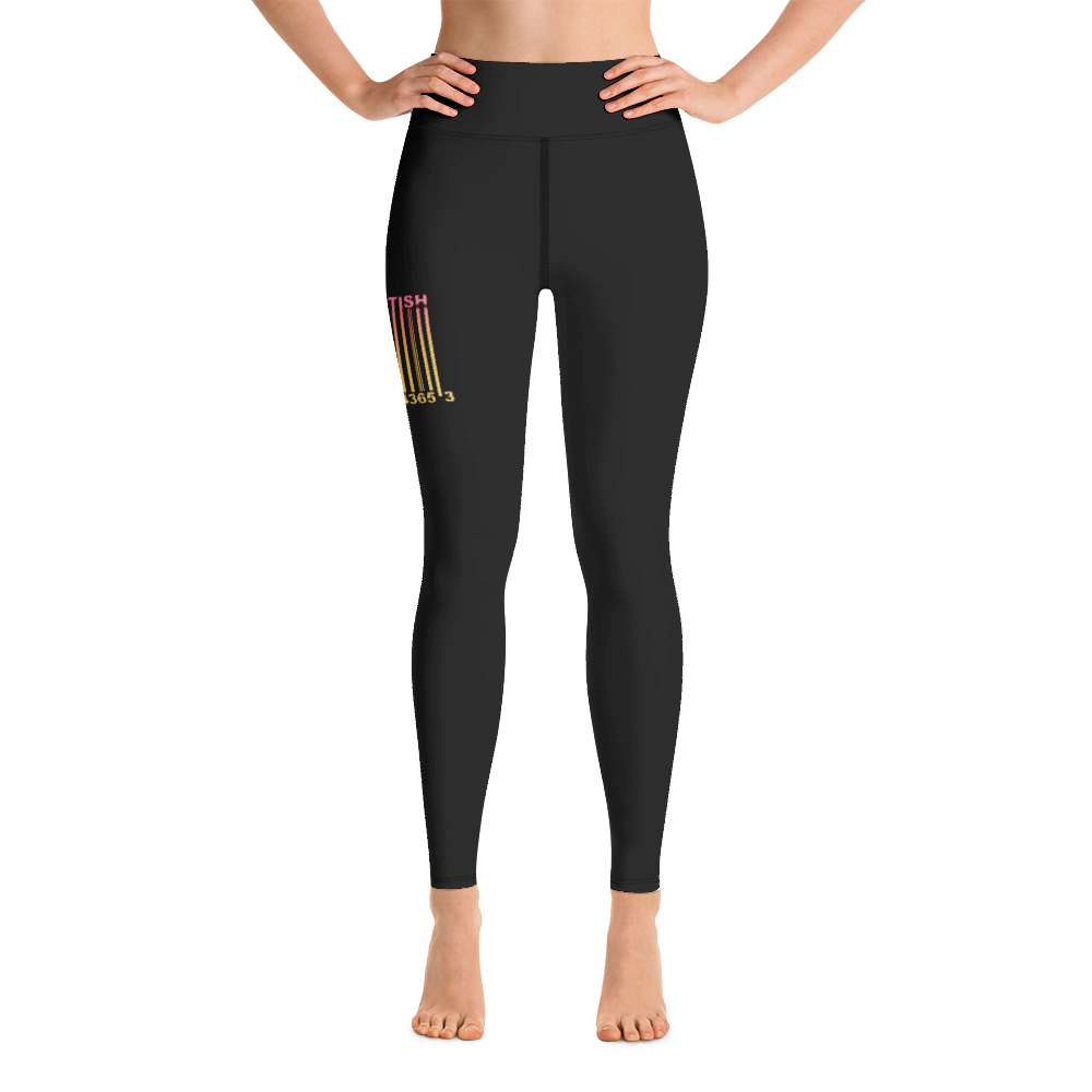 Fyne Zebra Code Yoga Leggings