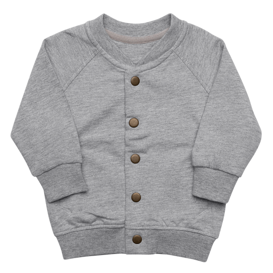 Fyne Cut Kids Baby Organic Bomber Jacket