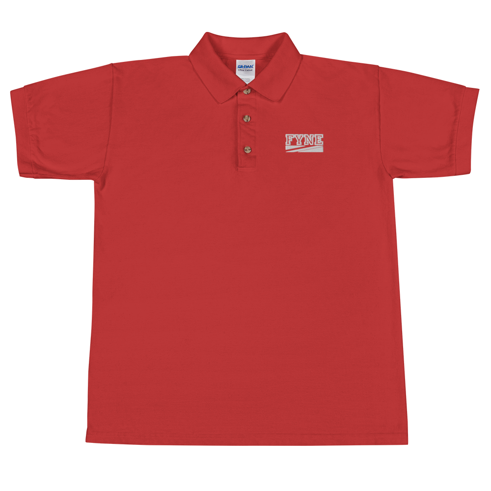 Fyne Originals Embroidered Polo Shirt 01