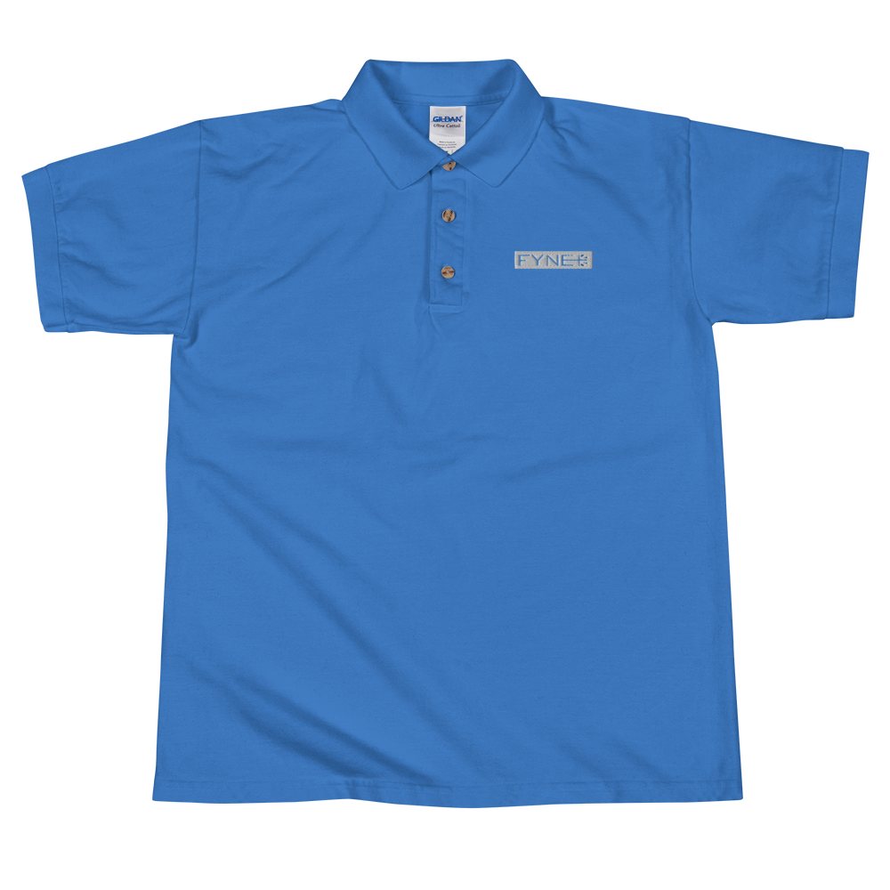 Fyne Form Embroidered Polo Shirt