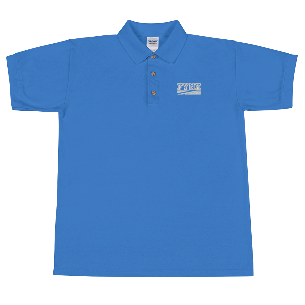 Fyne Originals Embroidered Polo Shirt 01