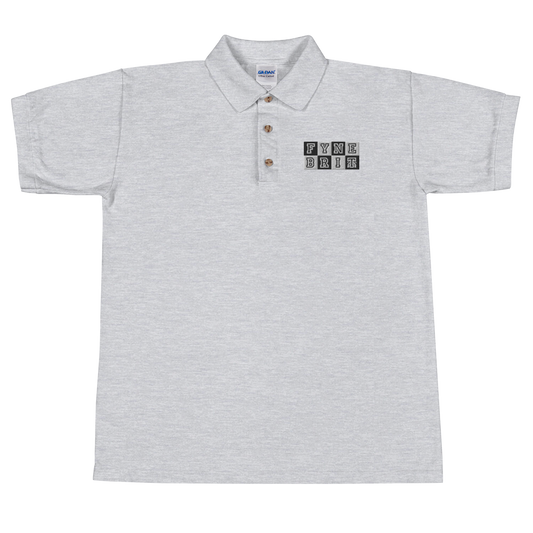 Fyne Toon Embroidered Polo Shirt