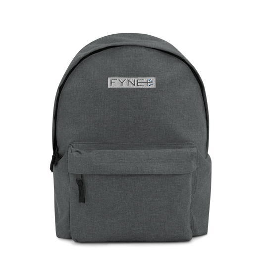 Fyne Form Embroidered Backpack