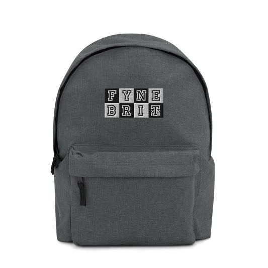 Fyne Toon Embroidered Backpack