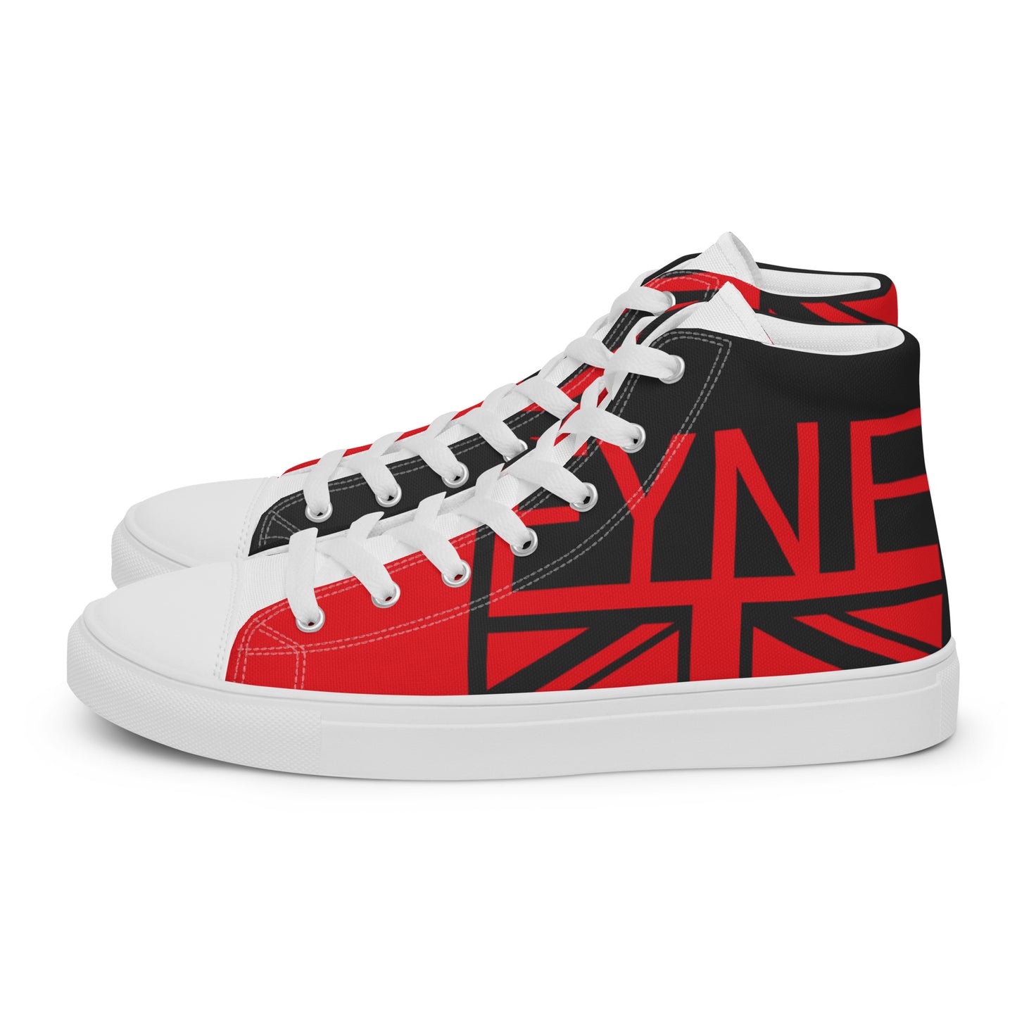 Fyne Officials Men’s high top canvas shoes 03