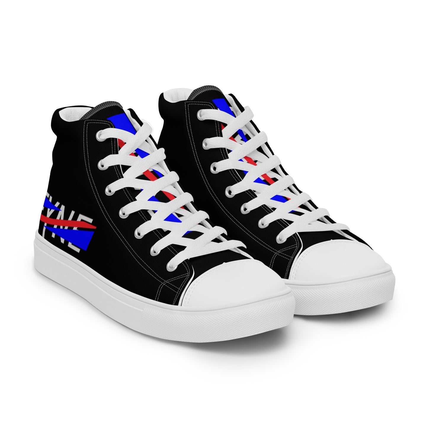 Fyne Cut Men’s high top canvas shoes 01