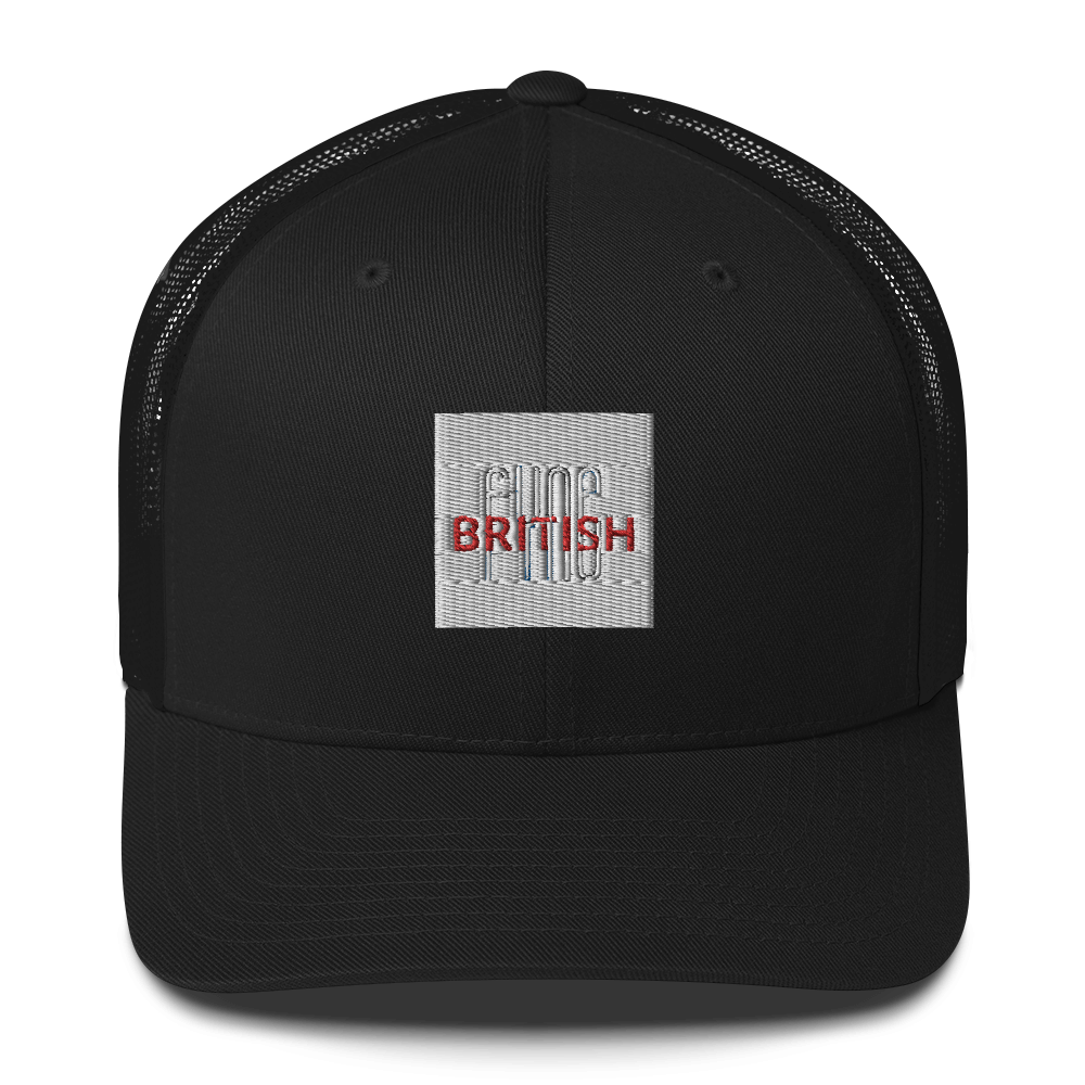 Fyne British Retro Trucker Cap