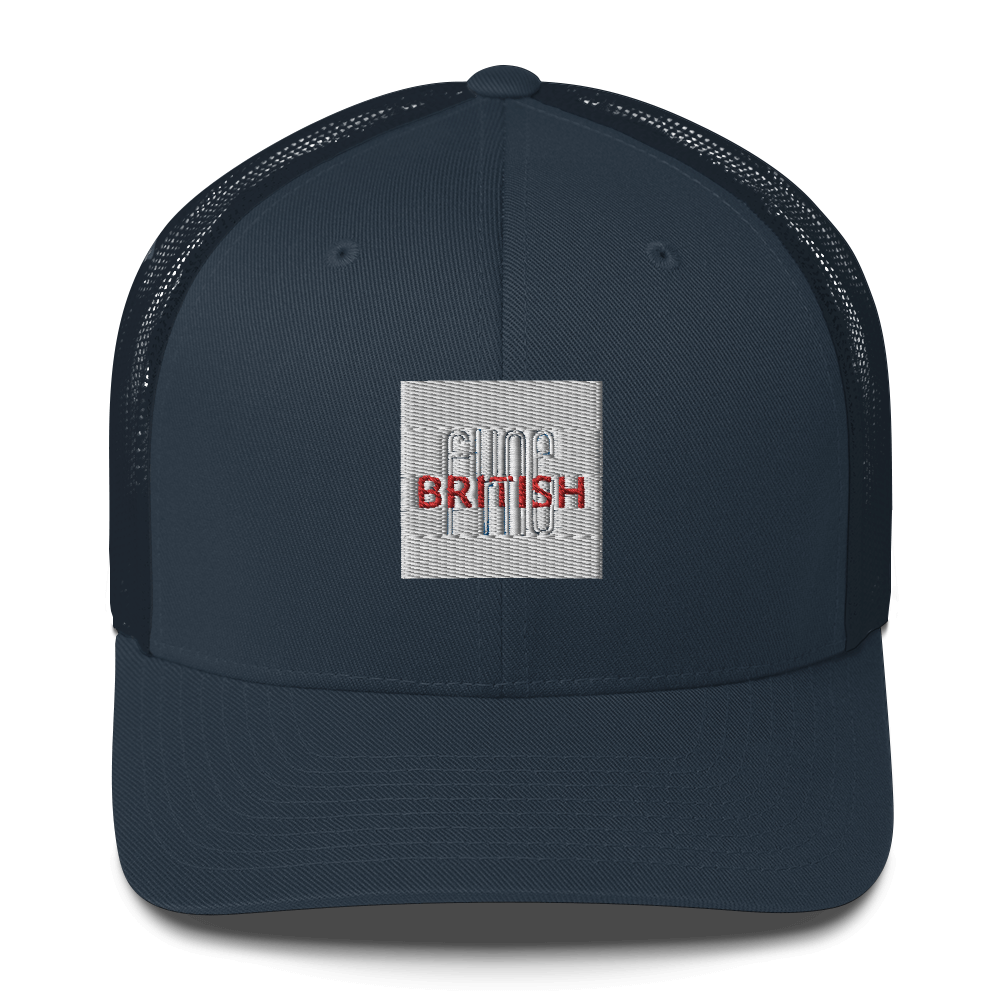 Fyne British Retro Trucker Cap