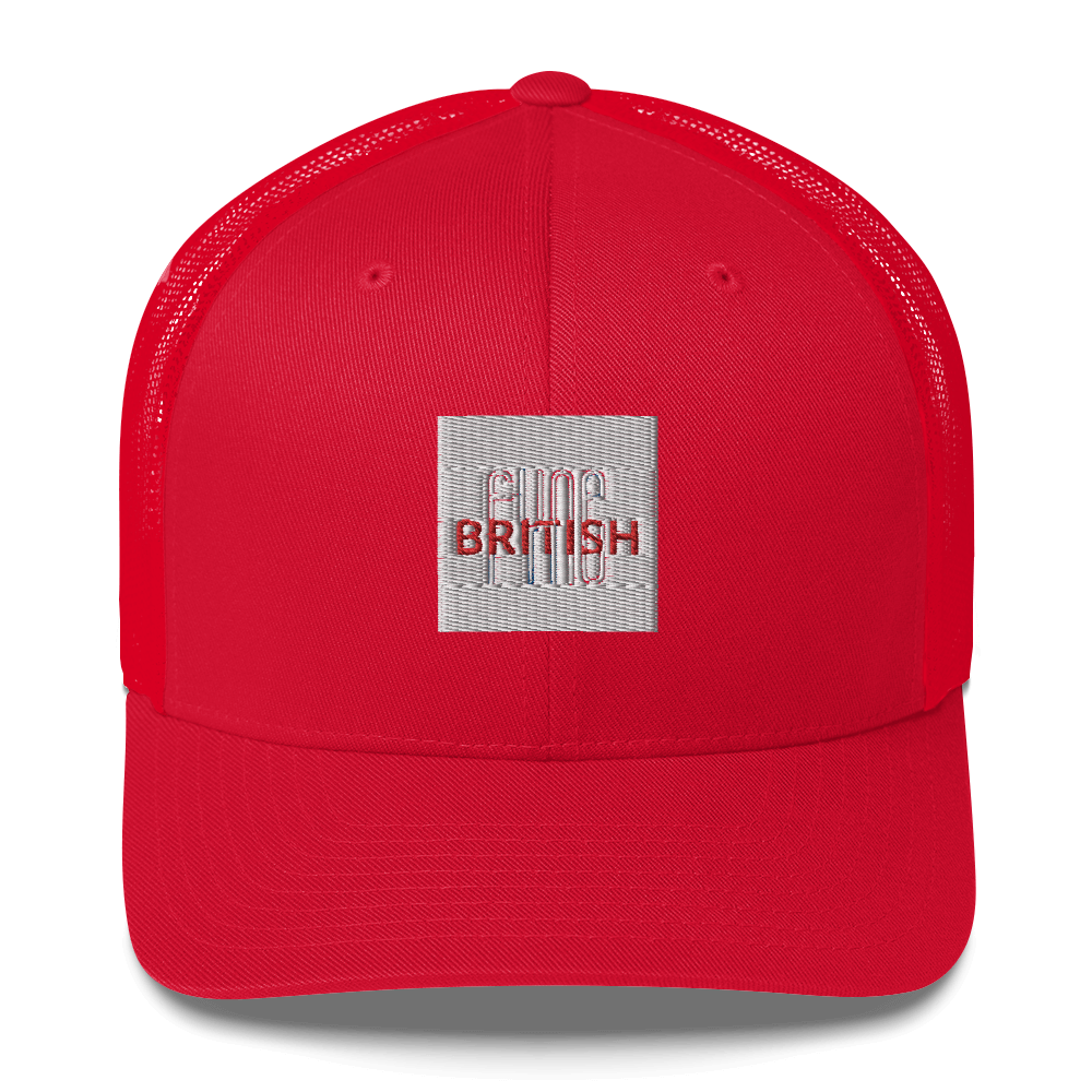 Fyne British Retro Trucker Cap