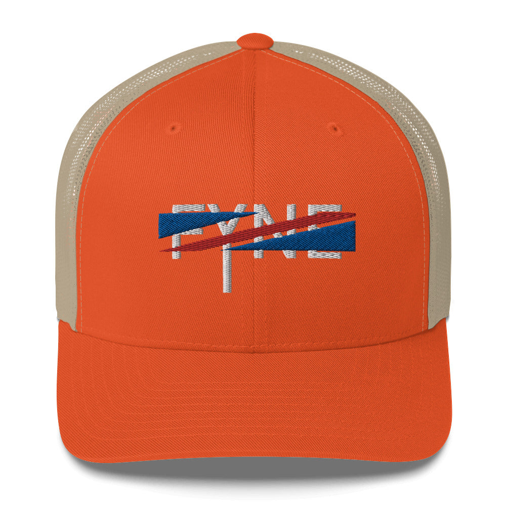 Fyne Cut Retro Trucker Cap