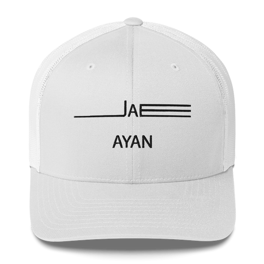 Jae Ayan Retro Trucker Cap