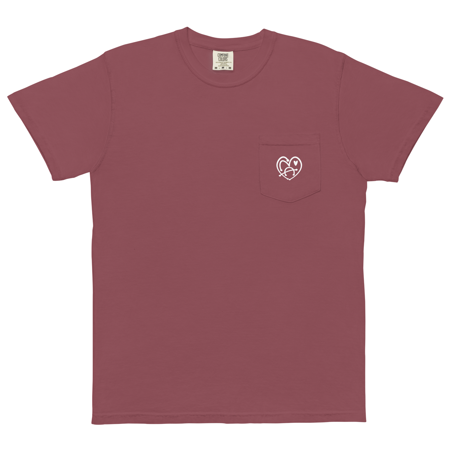 Fyne Fam Unisex garment-dyed pocket t-shirt