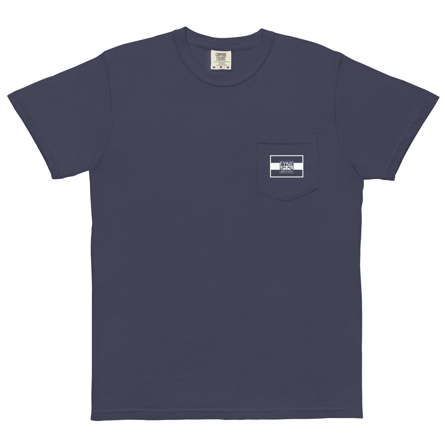 Fyne Officials Unisex garment-dyed pocket t-shirt