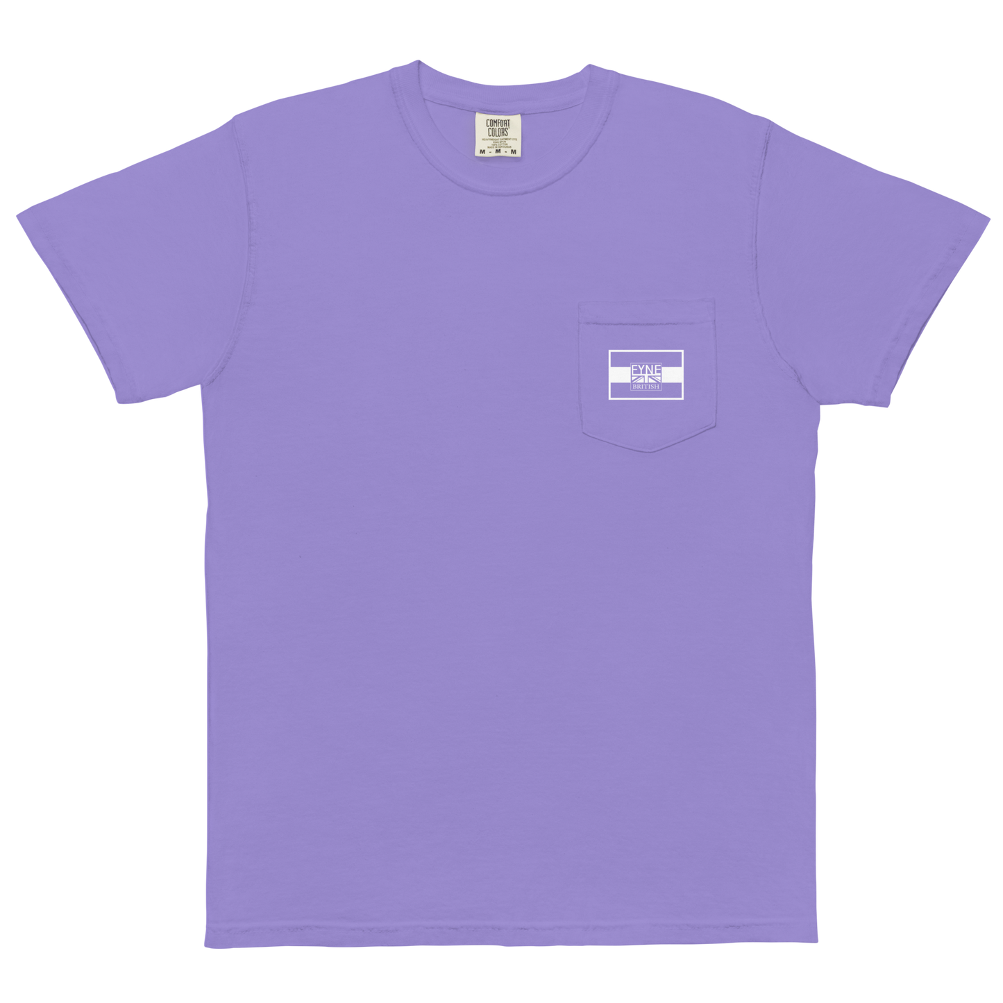 Fyne Officials Unisex garment-dyed pocket t-shirt