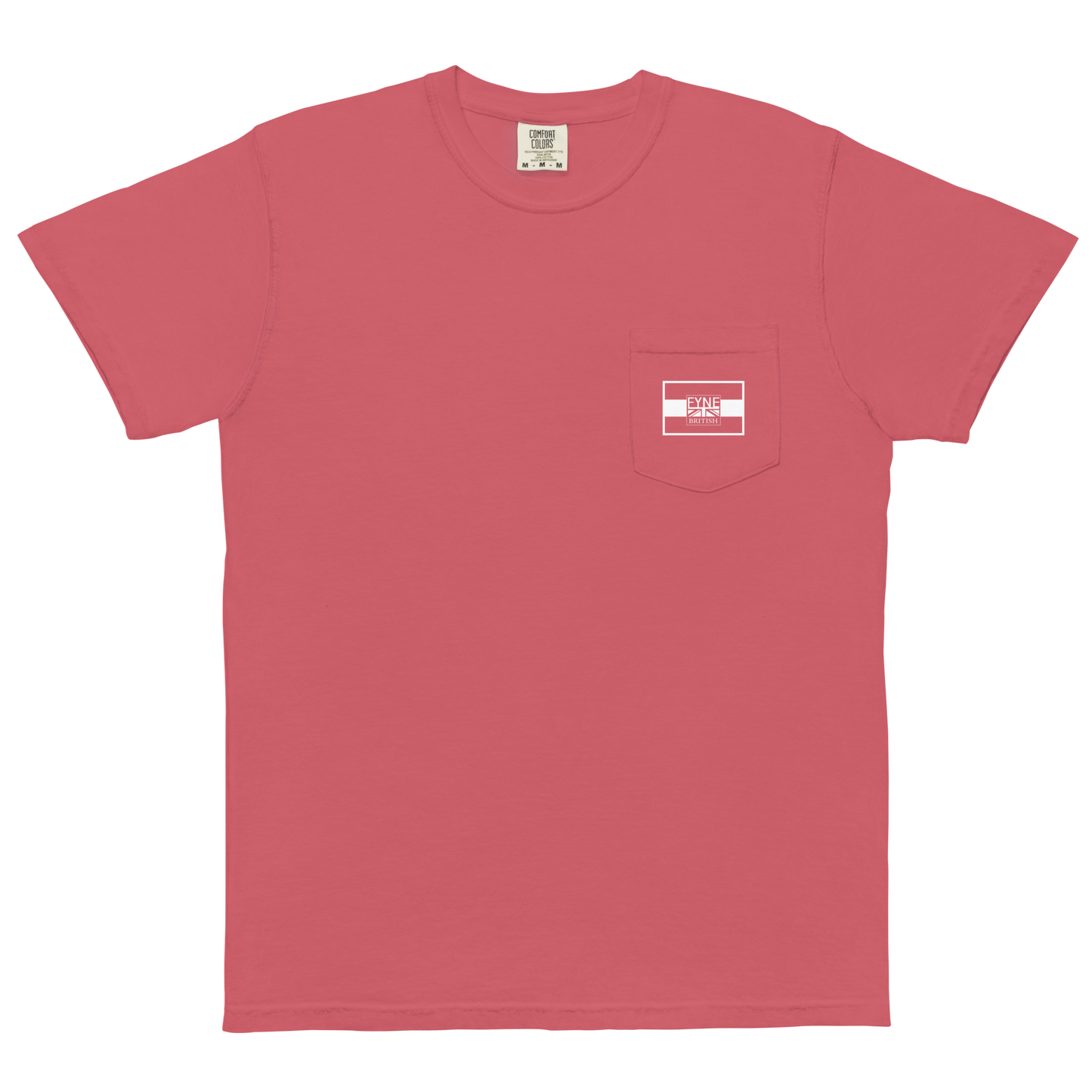 Fyne Officials Unisex garment-dyed pocket t-shirt