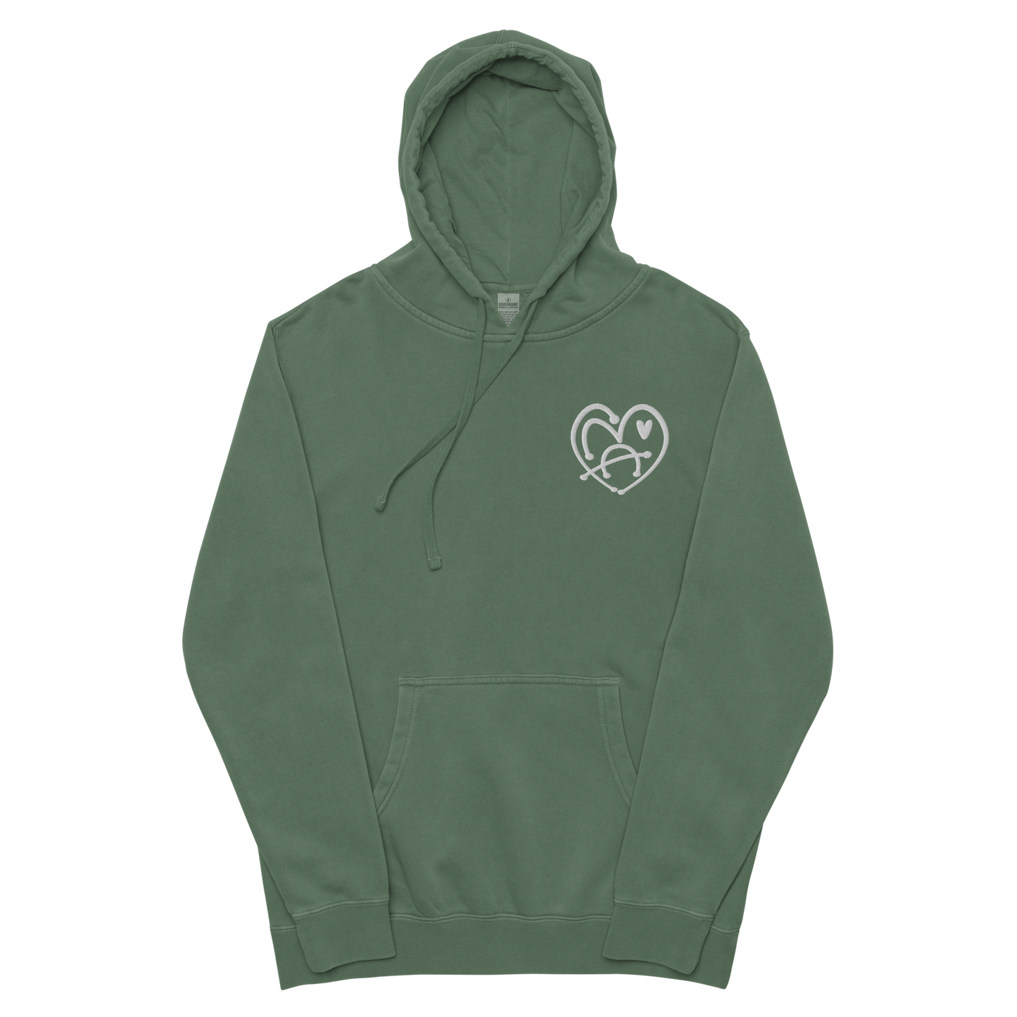 Fyne Fam Unisex pigment-dyed hoodie