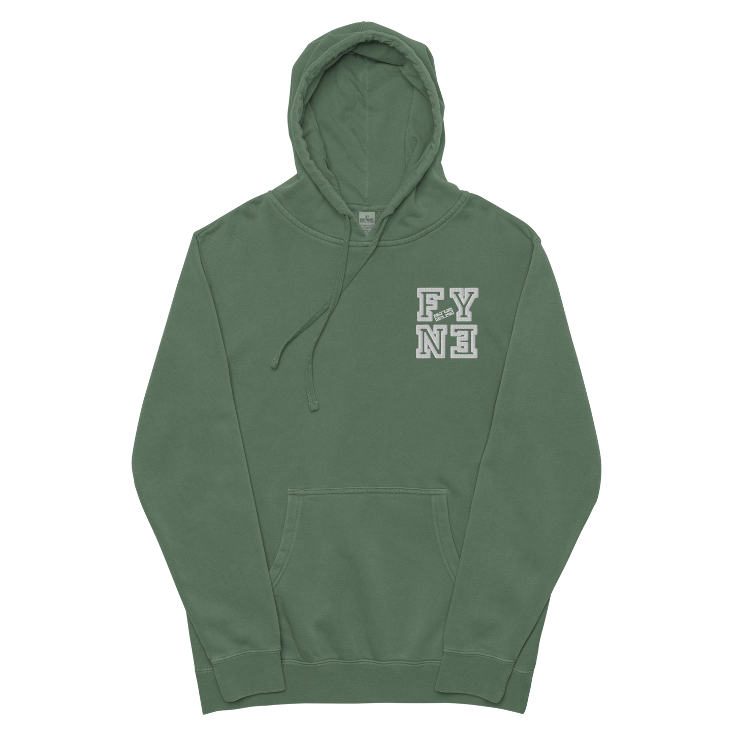 Fyne Originals Unisex pigment-dyed hoodie 01