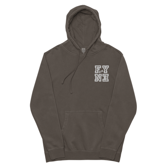 Fyne Originals Unisex pigment-dyed hoodie 01