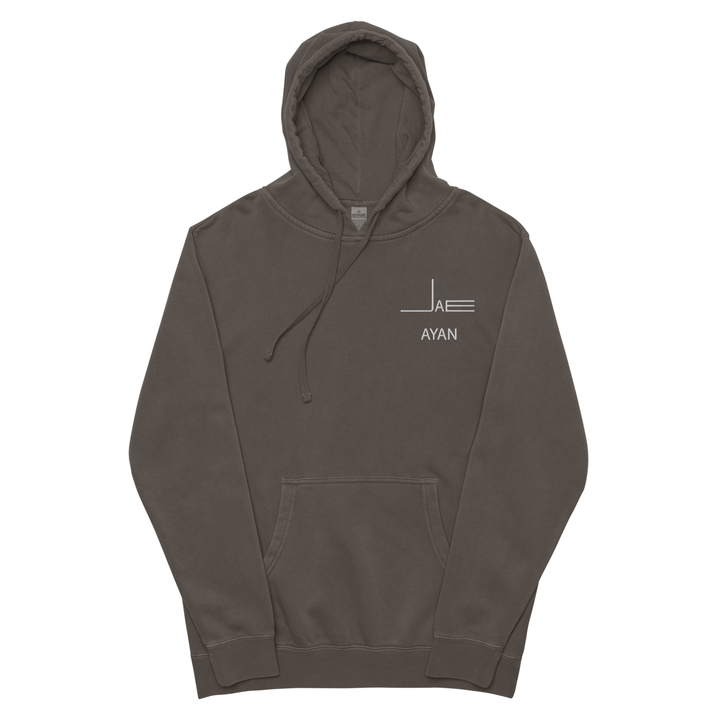 Jae Ayan Unisex pigment-dyed hoodie