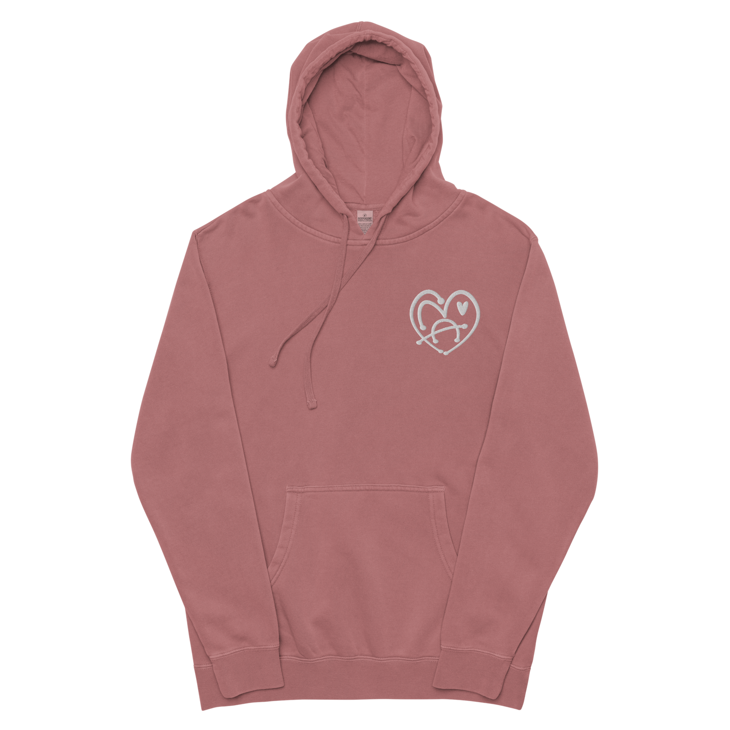 Fyne Fam Unisex pigment-dyed hoodie