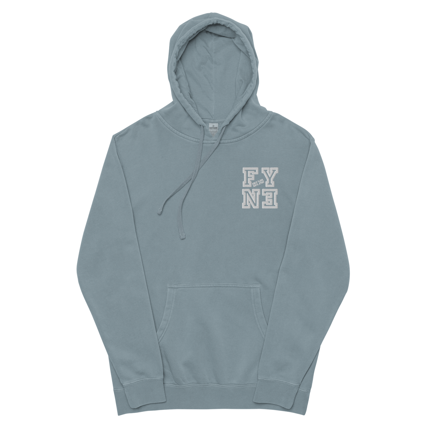 Fyne Originals Unisex pigment-dyed hoodie 01