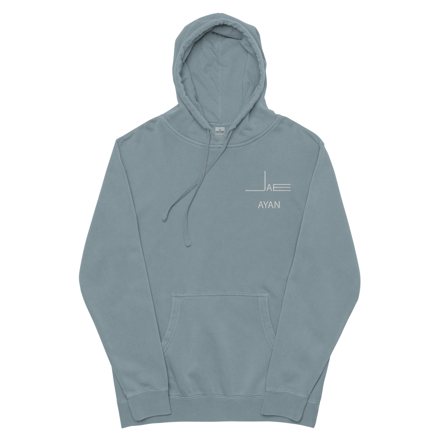 Jae Ayan Unisex pigment-dyed hoodie