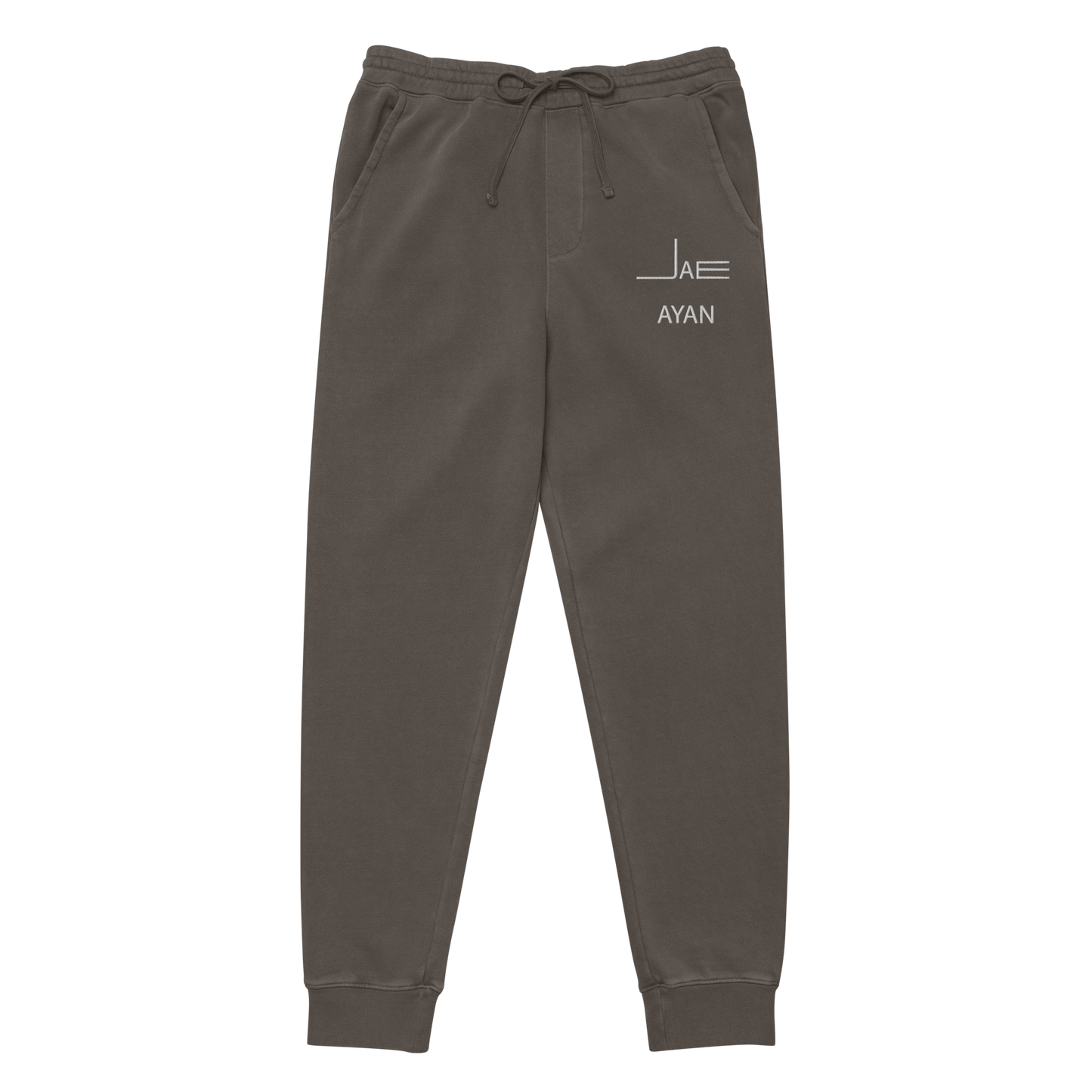 Jae Ayan Unisex pigment-dyed sweatpants