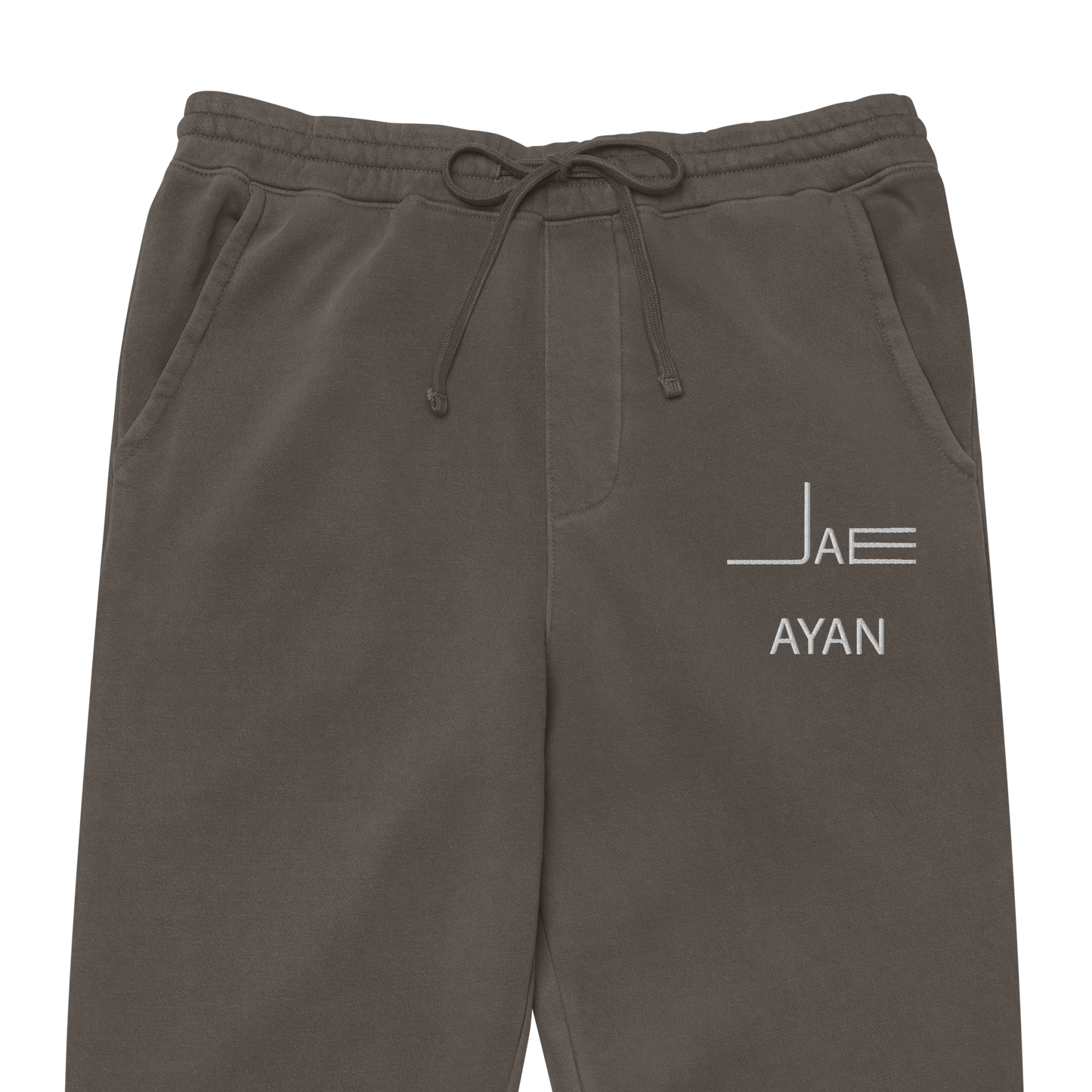 Jae Ayan Unisex pigment-dyed sweatpants