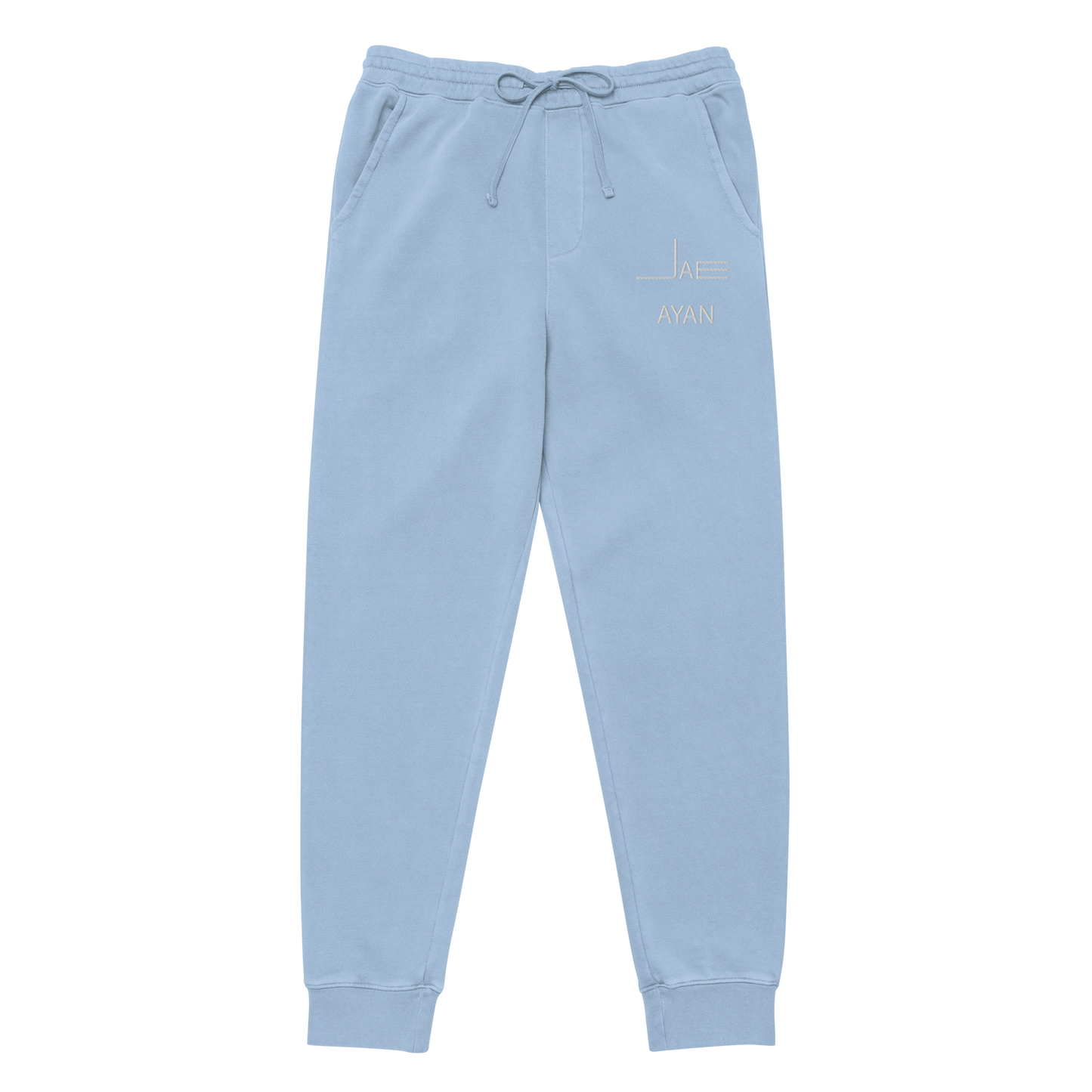 Jae Ayan Unisex pigment-dyed sweatpants