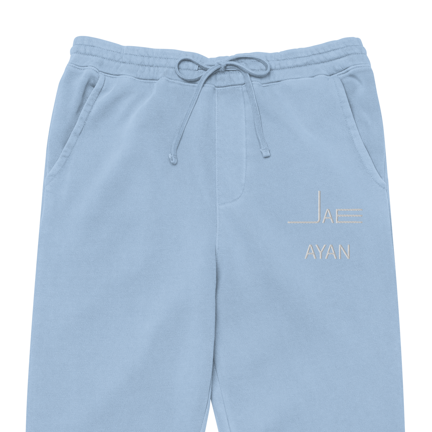 Jae Ayan Unisex pigment-dyed sweatpants