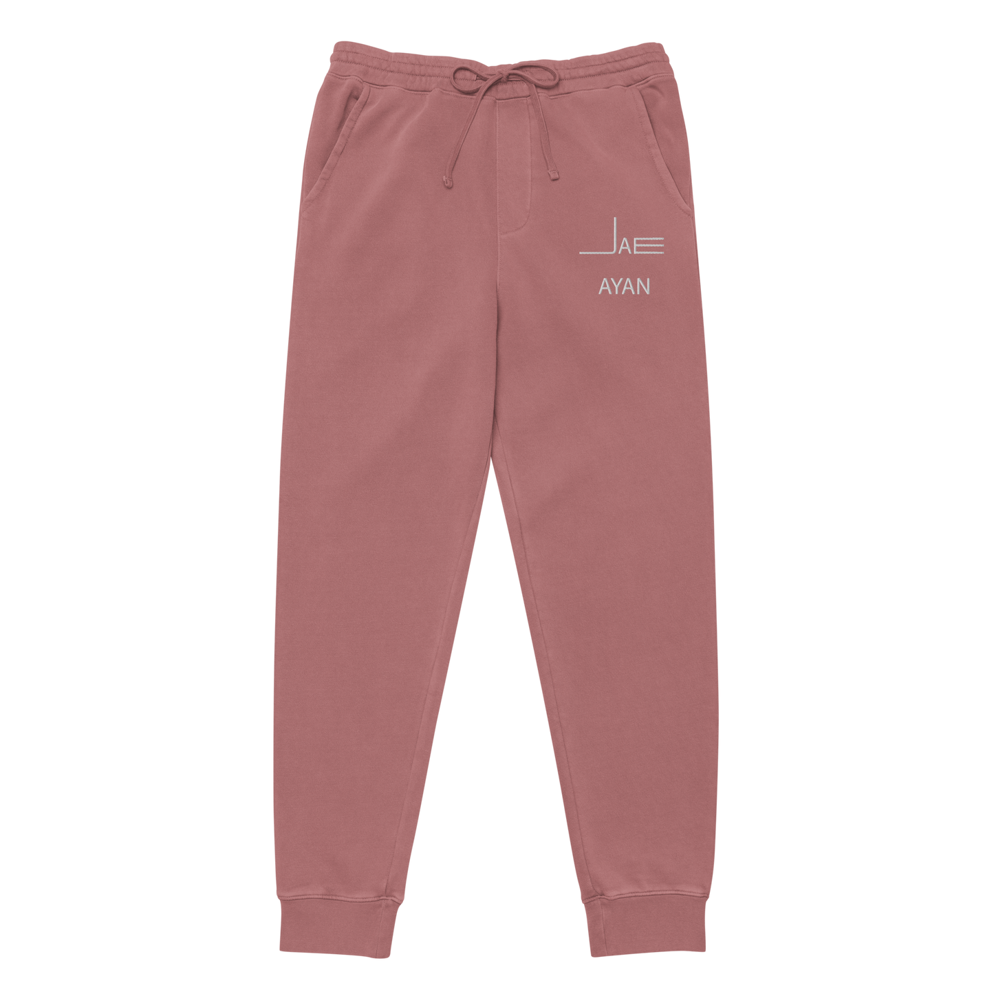 Jae Ayan Unisex pigment-dyed sweatpants