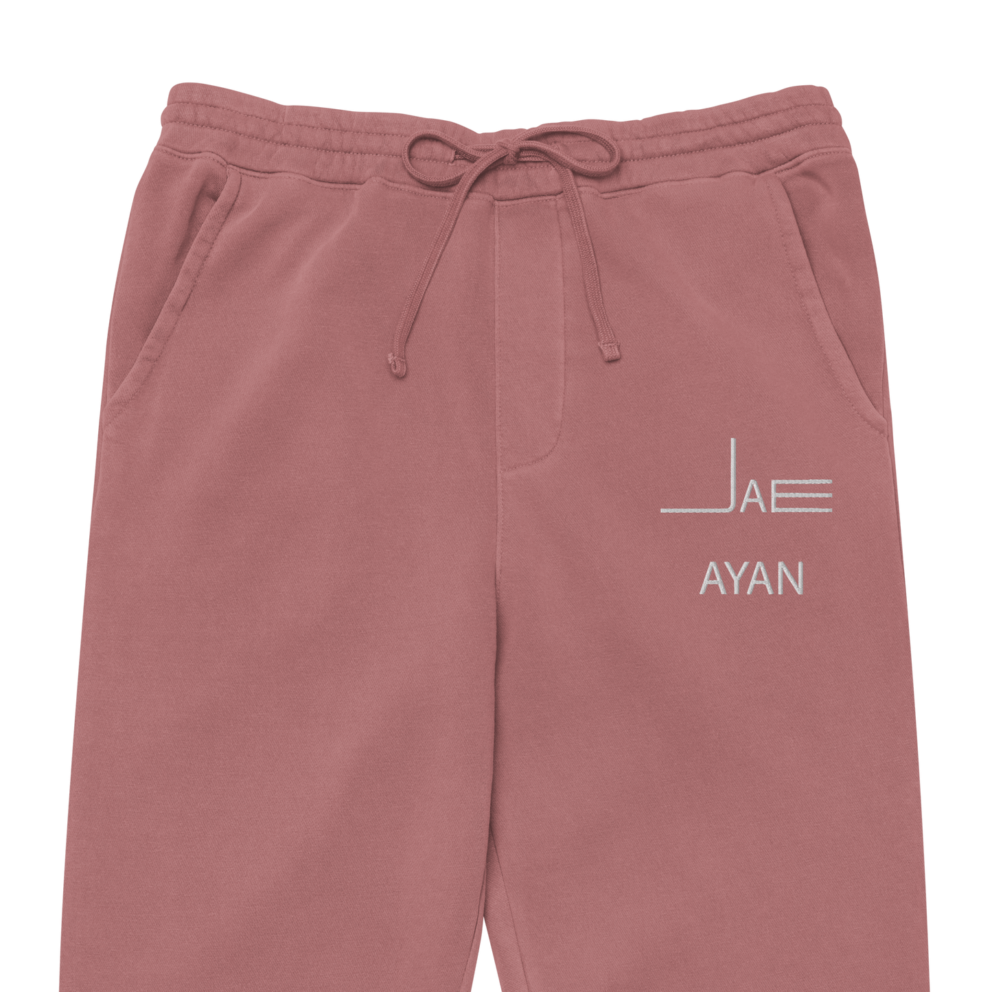 Jae Ayan Unisex pigment-dyed sweatpants