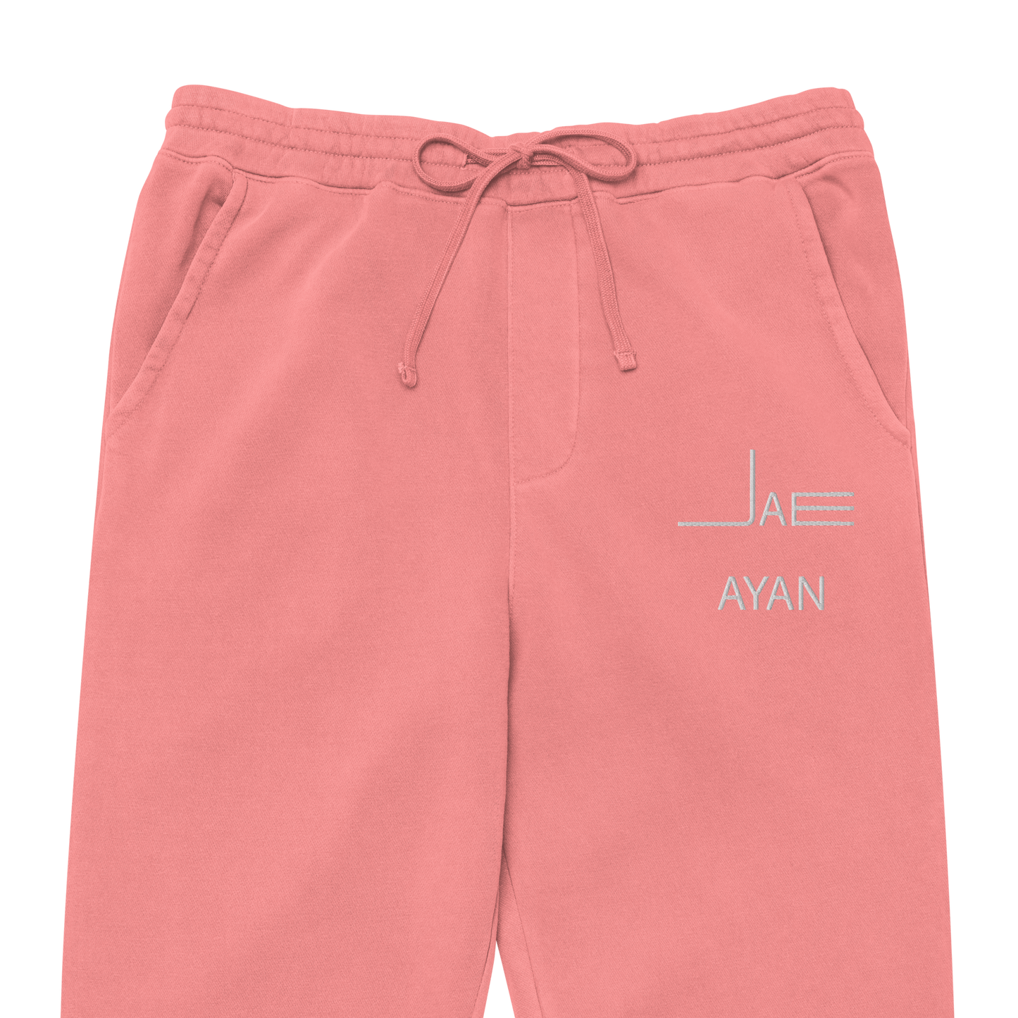 Jae Ayan Unisex pigment-dyed sweatpants