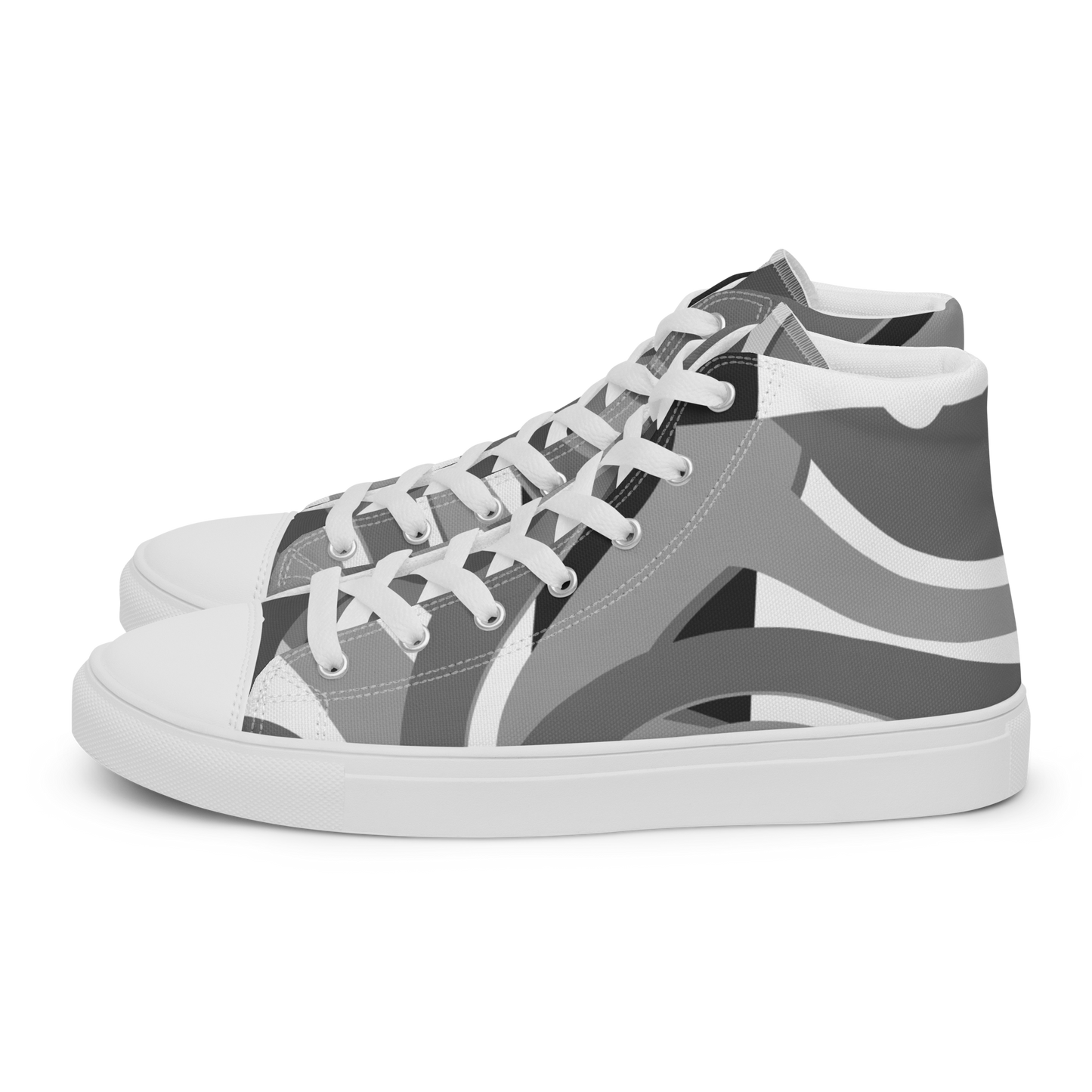 Fyne Milk Women’s high top canvas shoes 03