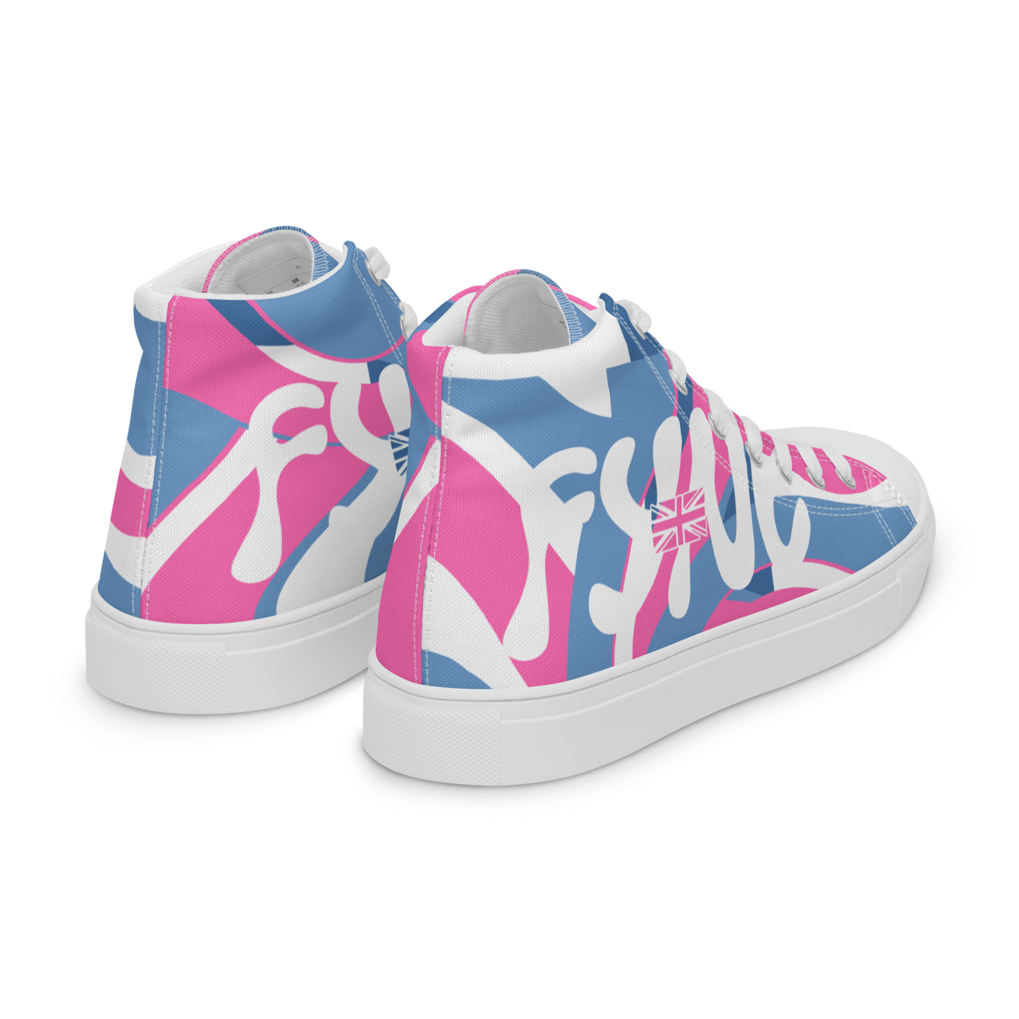 Milkshake Women’s high top canvas shoes 11