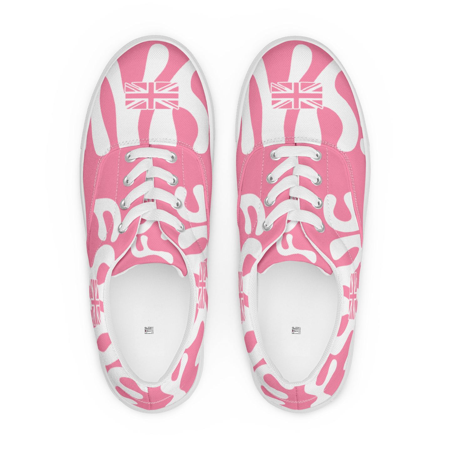 Women’s lace-up canvas shoes